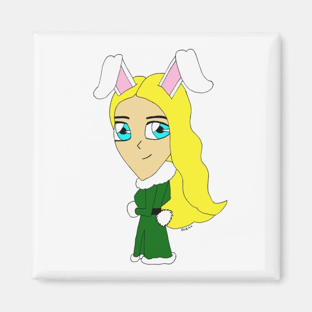 chibi bunnygirl   magnet (Framsidan)