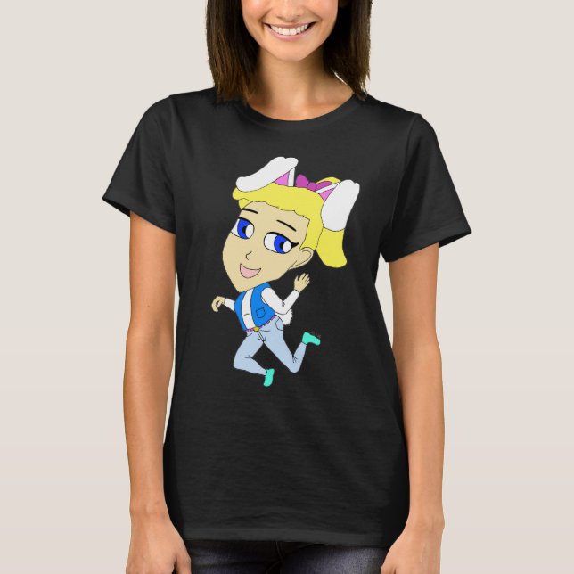 chibi bunnygirl t shirt (Framsida)