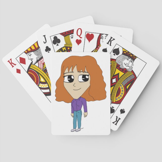 chibi casinokort (Baksidan)