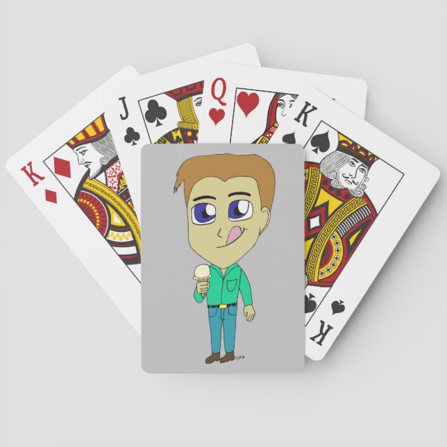 chibi  casinokort (Baksidan)