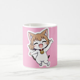 Chibi Cat Girl Kaffemugg