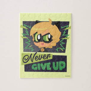 Chibi Cat Noir Aldrig Ge Up Pussel