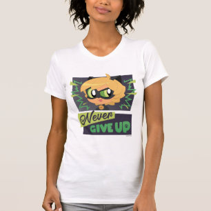 Chibi Cat Noir Aldrig Ge Up T Shirt