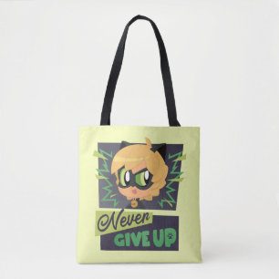 Chibi Cat Noir Aldrig Ge Up Tygkasse