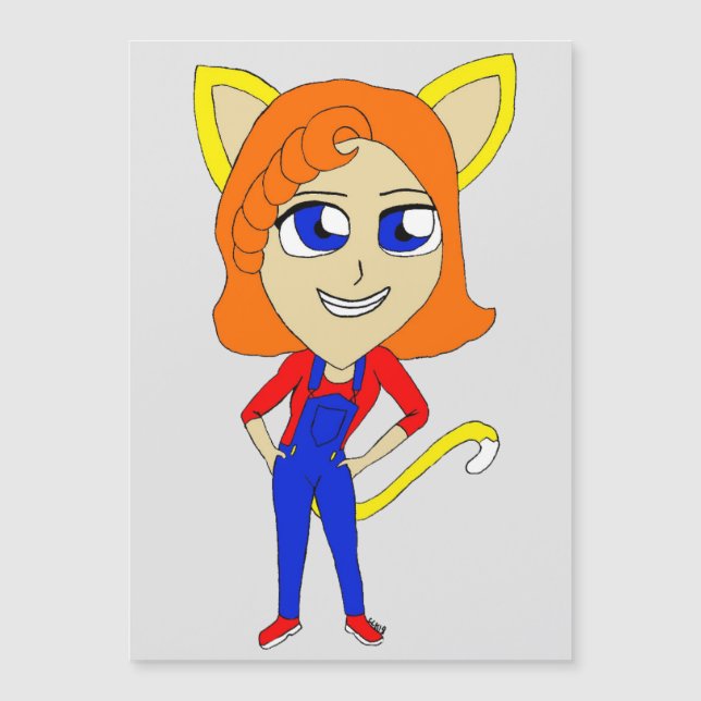 chibi catgirl (Framsida)