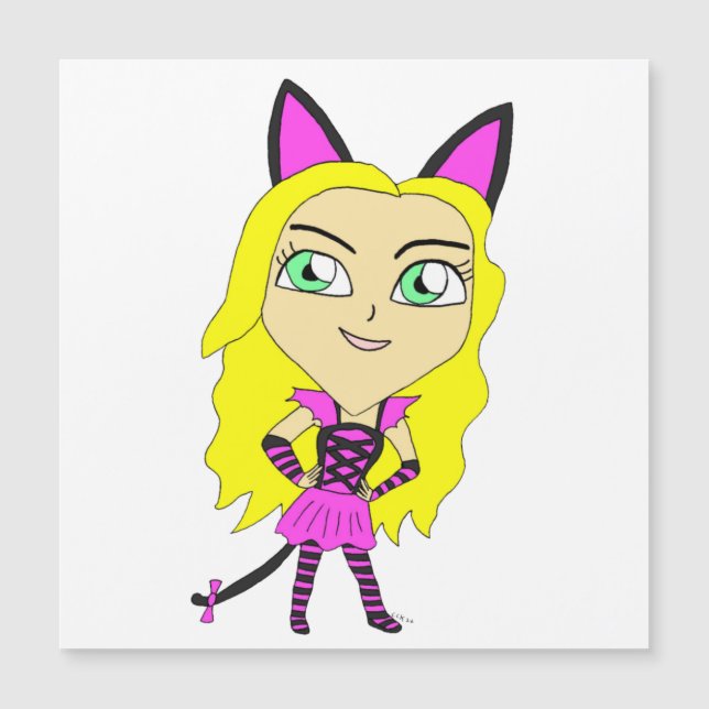 chibi catgirl (Framsida)