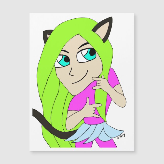 chibi catgirl (Framsida)