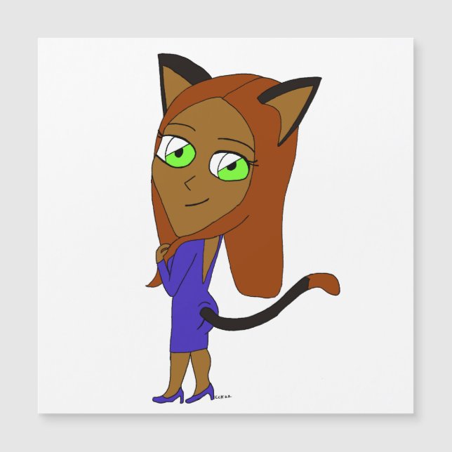chibi catgirl (Framsida)