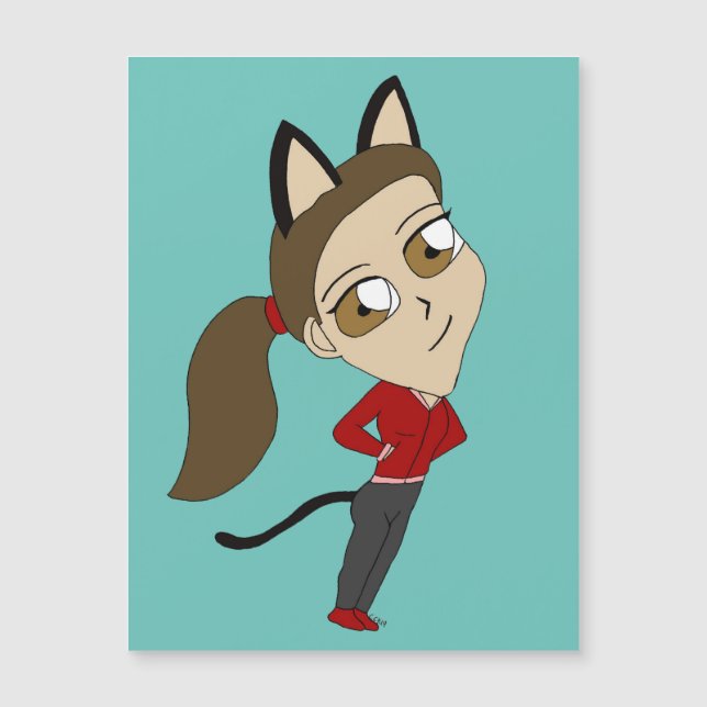 chibi catgirl (Framsida)