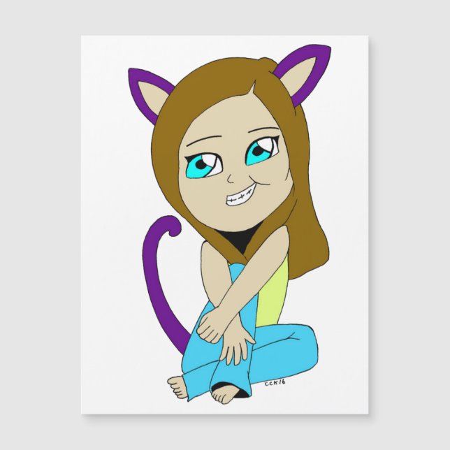 chibi catgirl (Framsida)