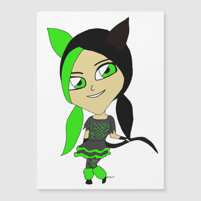 chibi catgirl (Framsida)