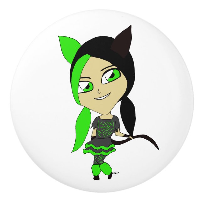 chibi catgirl knopp (Framsidan)