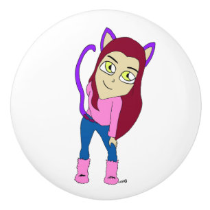 chibi catgirl knopp
