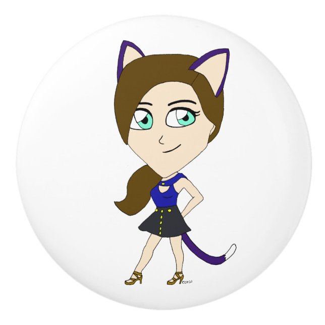chibi catgirl knopp (Framsidan)