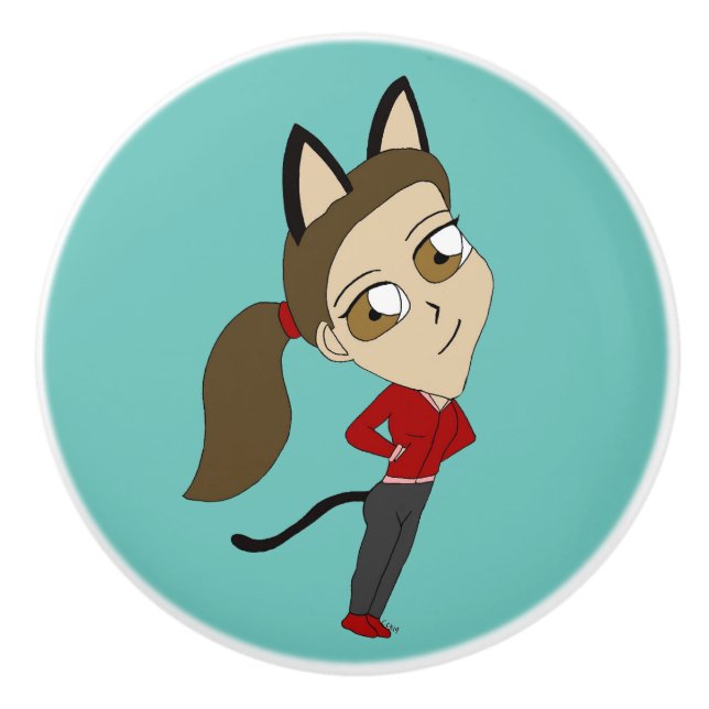 chibi catgirl knopp (Framsidan)