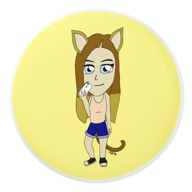 Chibi Catgirl Knopp (Framsidan)
