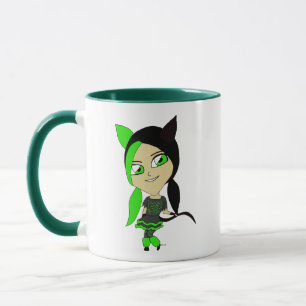 chibi catgirl mugg