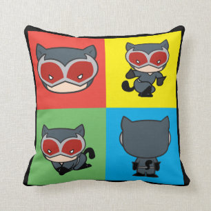 Chibi Catwomen Character Poses Kudde