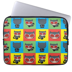 Chibi Catwomen Character Poses Laptop Fodral