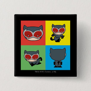 Chibi Catwomen Character Poster Knapp