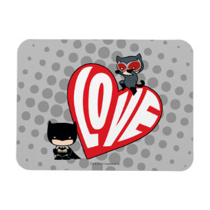 Chibi Catwomen Pouning på Batman Magnet
