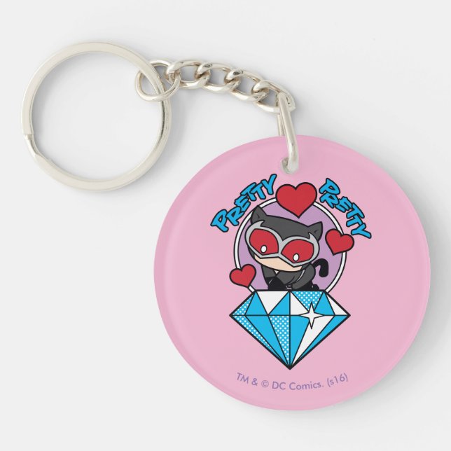 Chibi Catwomen Sitta Atop Large Diamond (Framsidan)