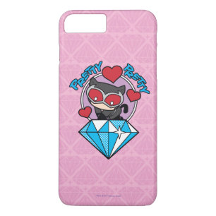 Chibi Catwomen Sitta Atop Large Diamond