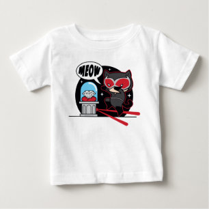 Chibi Catwomen Stealing A Diamond T-shirt