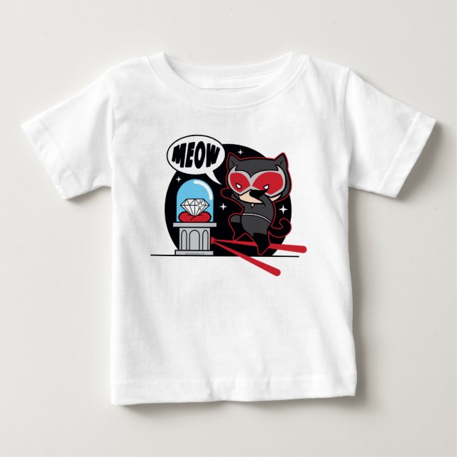 Chibi Catwomen Stealing A Diamond Tee (Framsida)