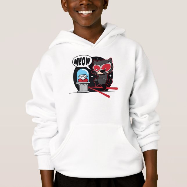 Chibi Catwomen Stealing A Diamond Tröja (Framsida)