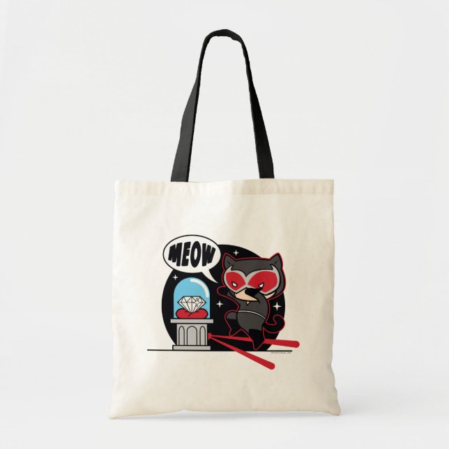 Chibi Catwomen Stealing A Diamond Tygkasse (Framsidan)