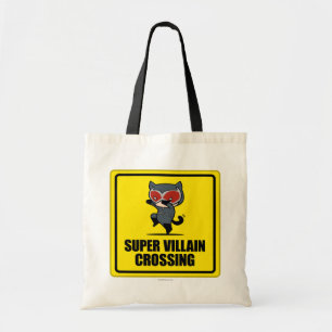 Chibi Catwomen Toppen Villain Crossing Sign Tygkasse