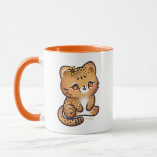 Chibi Cheetah Aritai Mugg