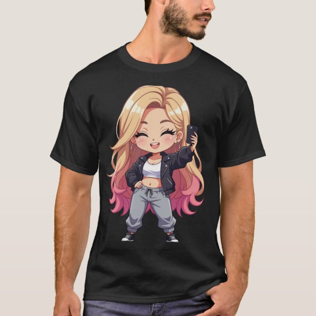 Chibi Cutie  T Shirt (Framsida)