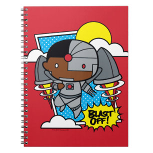 Chibi Cyborg Blast Av! Anteckningsbok