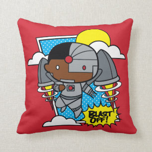 Chibi Cyborg Blast Av! Kudde