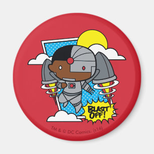 Chibi Cyborg Blast Av! Magnet