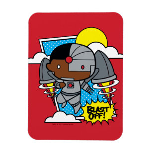 Chibi Cyborg Blast Av! Magnet