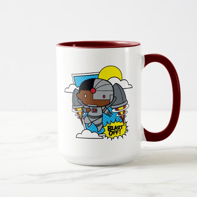 Chibi Cyborg Blast Av! Mugg (Höger)