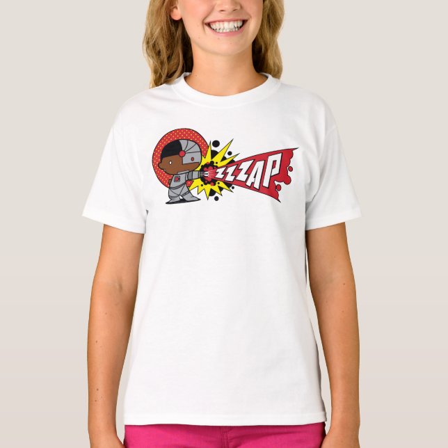 Chibi Cyborgs cybernetiska kanon T-shirt (Framsida)