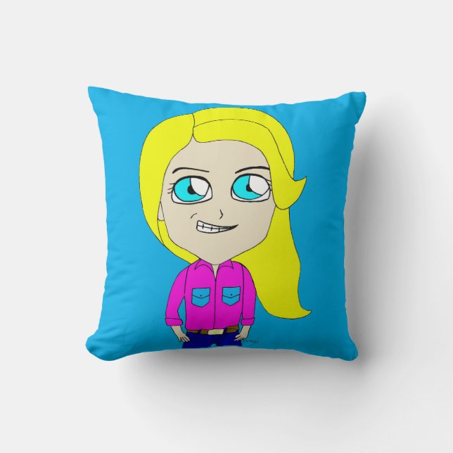 chibi dekorativ kudde (Framsida)