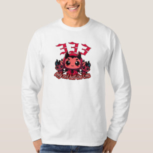 Chibi Djävulen - 333 Endast ondskefull halva tiden T Shirt