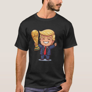 Chibi DnTr Vinnare av guldcupen Mästare Rolig fot T Shirt