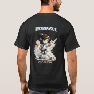 Chibi Dojo Hosinsul Självförsvar T Shirt