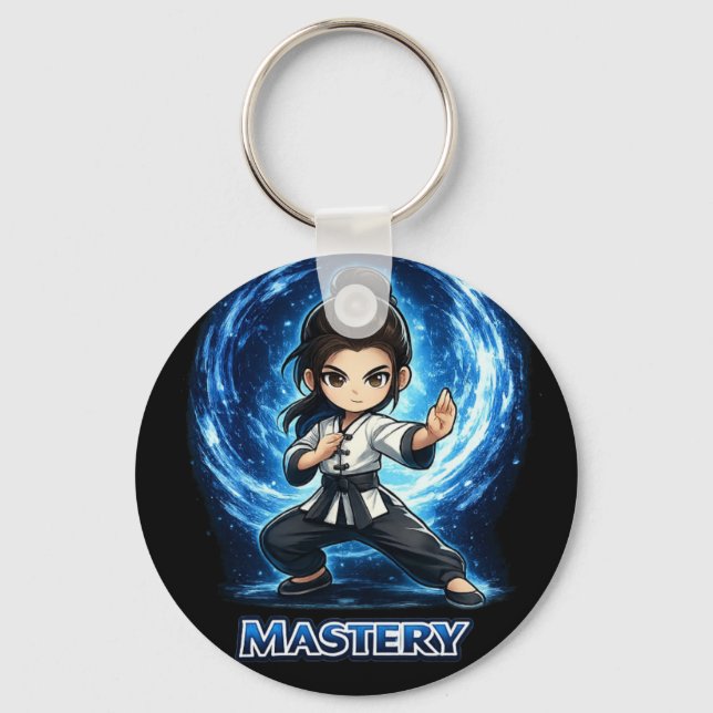 Chibi Dojo Mastery Flow Nyckelring (Framsida)