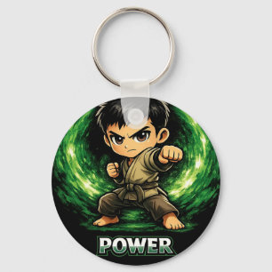 Chibi Dojo Power Center Nyckelring