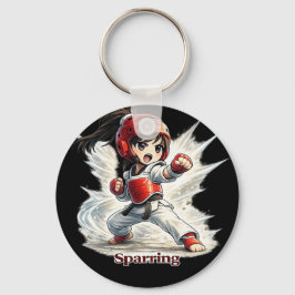 Chibi Dojo Träningsbrytande Nyckelring