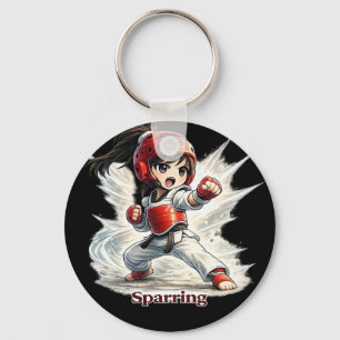 Chibi Dojo Träningsbrytande Nyckelring
