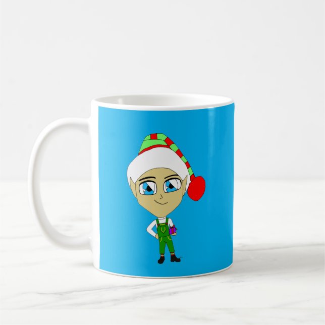 chibi elf kaffemugg (Vänster)