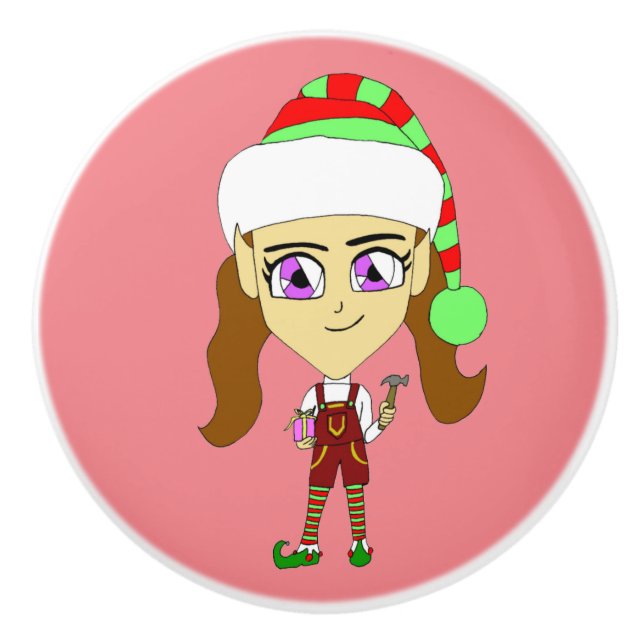 chibi elf knopp (Framsidan)